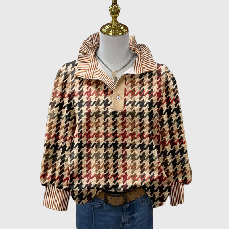 Helena - Vintage Print Blouse