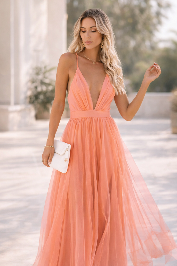 Lidia | Sleeveless Maxi Dress