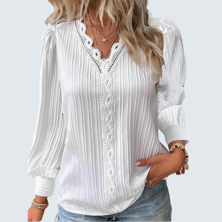 Bridget | Long Sleeve Casual Blouse