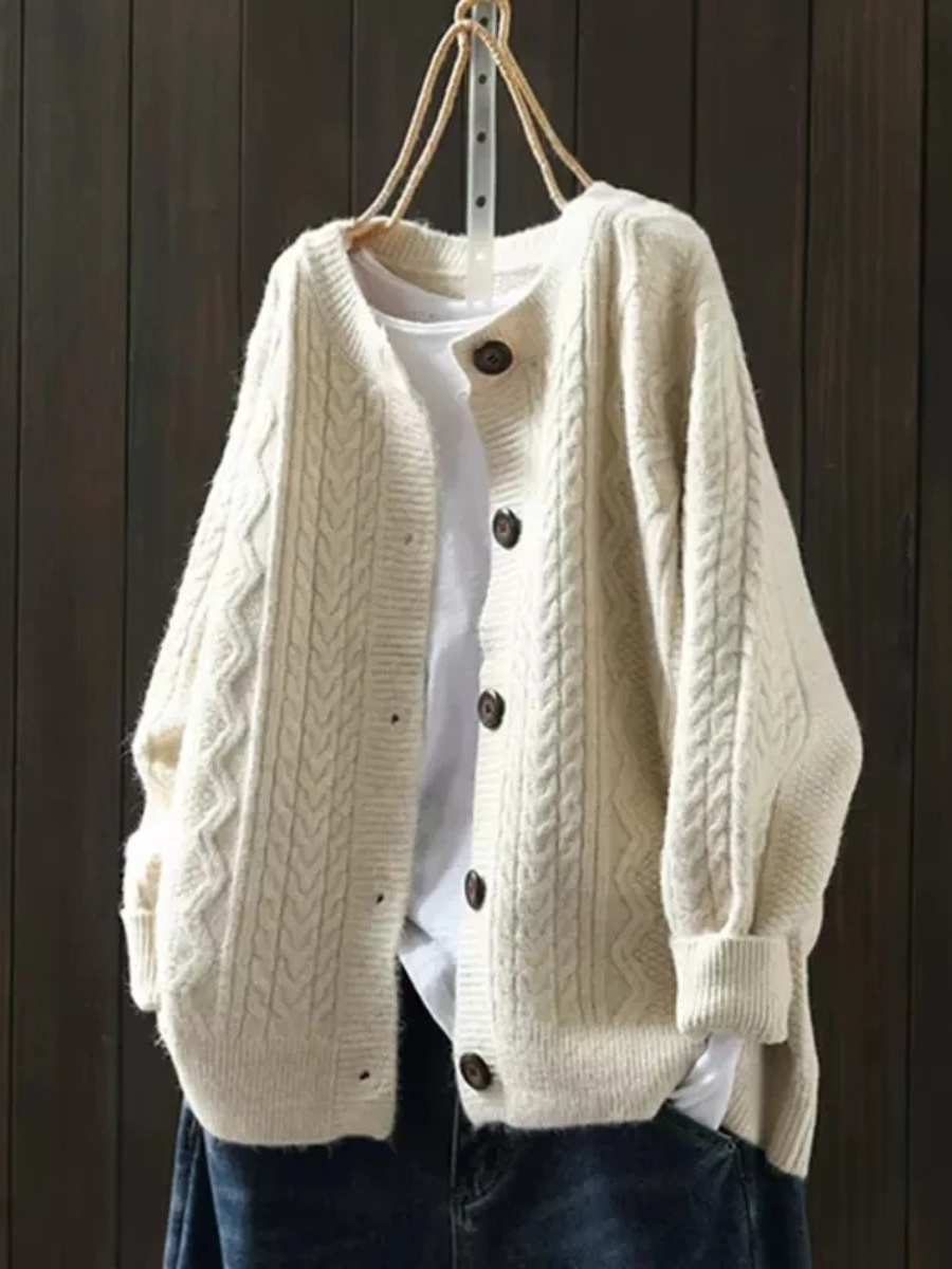 Camryn - Cable Cardigan