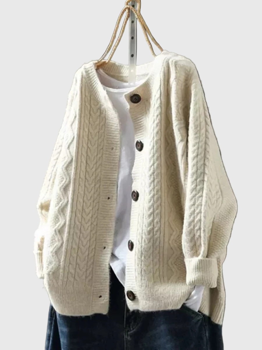 Camryn - Cable Cardigan