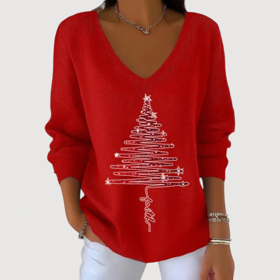 Faye – Christmas Top