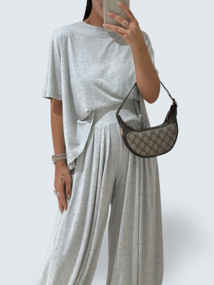 Sofia | Casual Wide Leg Set