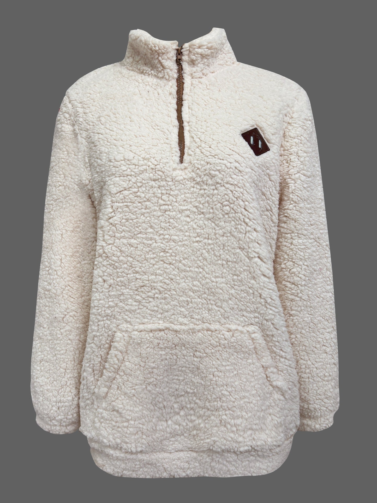 Aviana™ | Teddy Sweater with Zipper