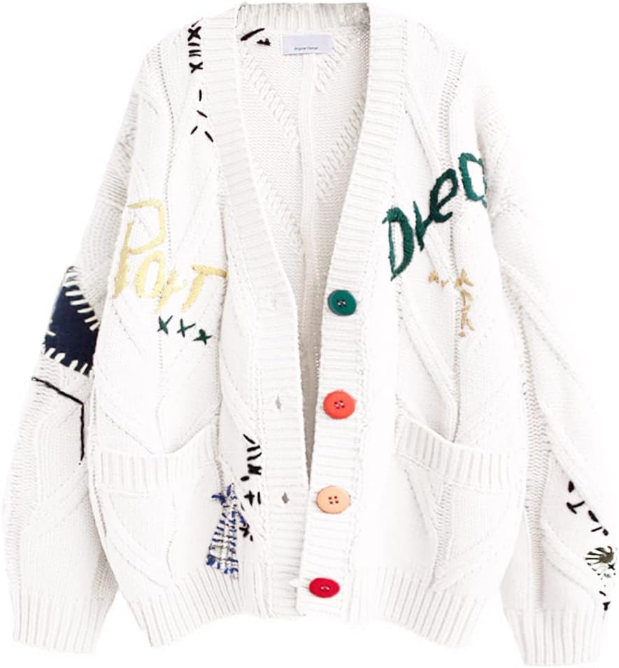 Jayleen™ | Colorful Button Cardigan