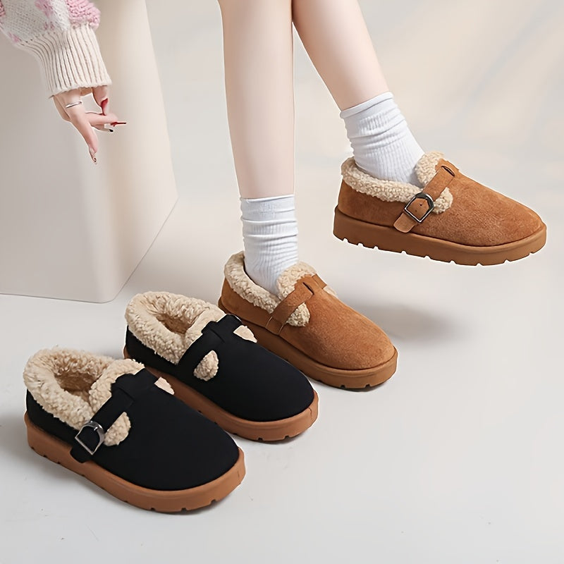 Alina - Cozy Winter Ankle Boots with Ergonomic Support