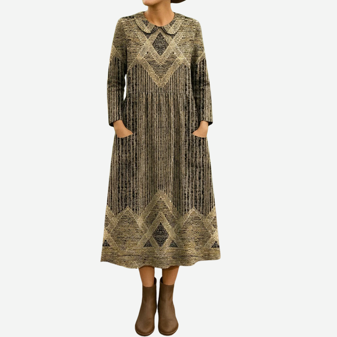 Vintage Striped Dress