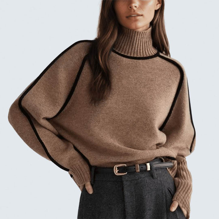 Emilie | Soft and stylish turtleneck for winter
