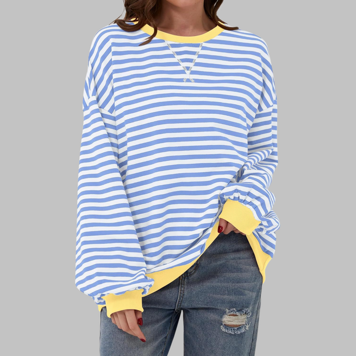 Luka | Striped Long Sleeve Sweatshirt