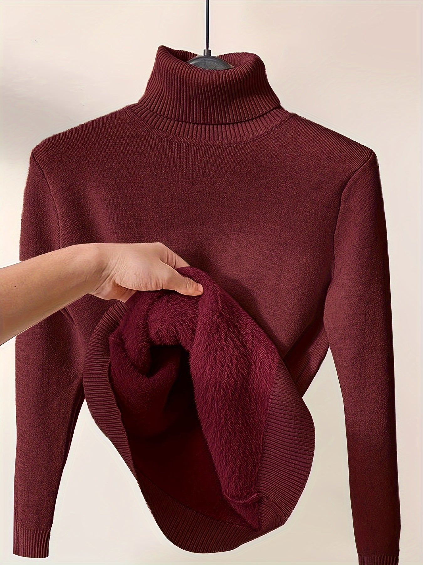 Georgiaanne- Soft Turtle Neck Pullover Jumper