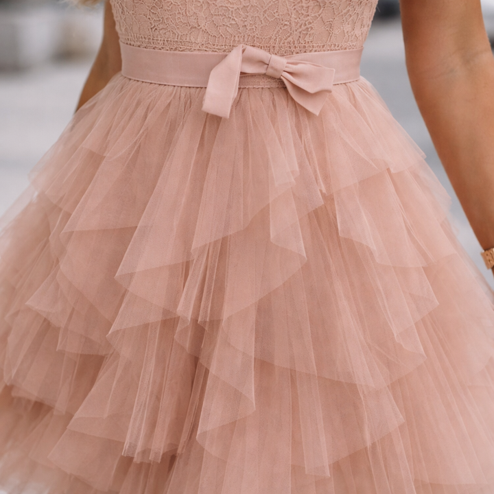 Allegra | Flowing Skirt Cocktail Dress