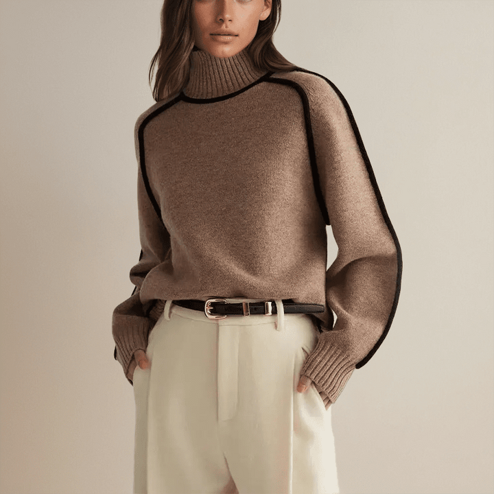 Emilie | Soft and stylish turtleneck for winter