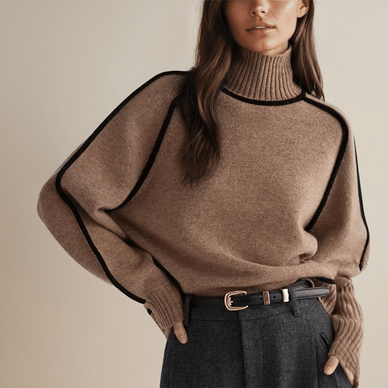 Emilie | Soft and stylish turtleneck for winter