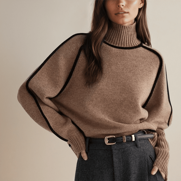 Emilie | Soft and stylish turtleneck for winter