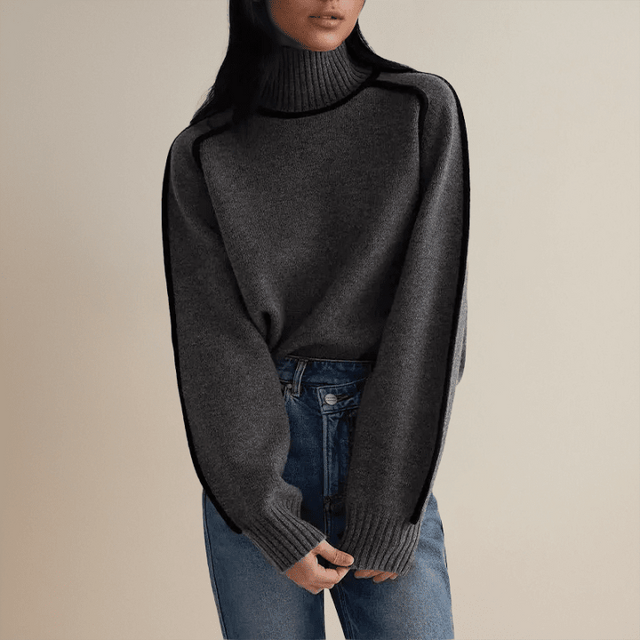 Emilie | Soft and stylish turtleneck for winter