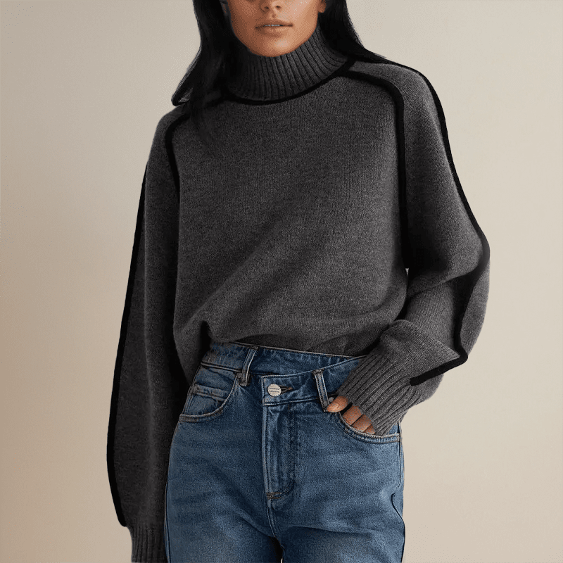 Emilie | Soft and stylish turtleneck for winter