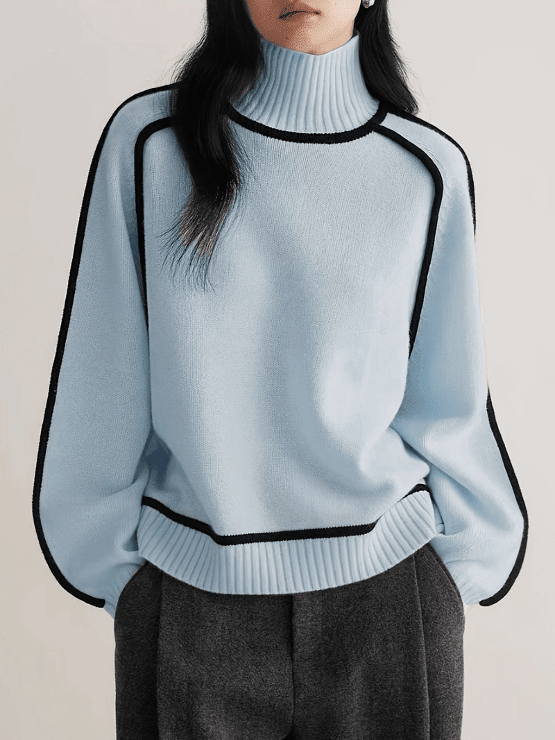 Emilie | Soft and stylish turtleneck for winter