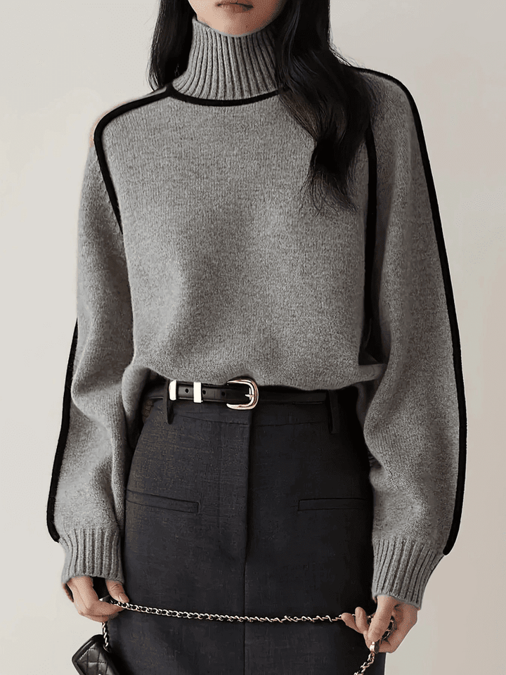 Emilie | Soft and stylish turtleneck for winter