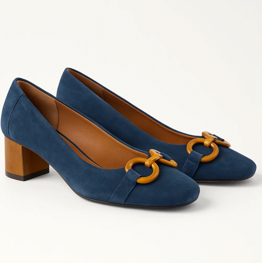 Novara | Block Heel Loafer