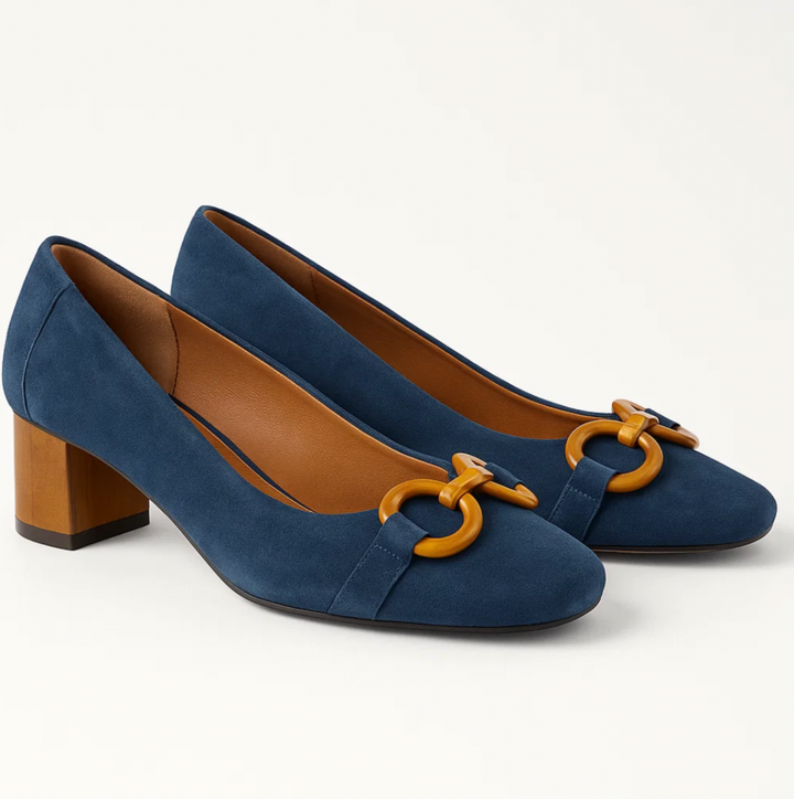Novara | Block Heel Loafer