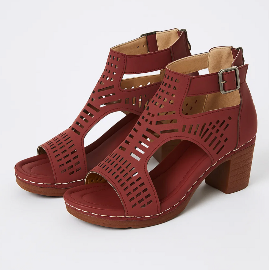 Cut-Out OrthoLuxe Sandals