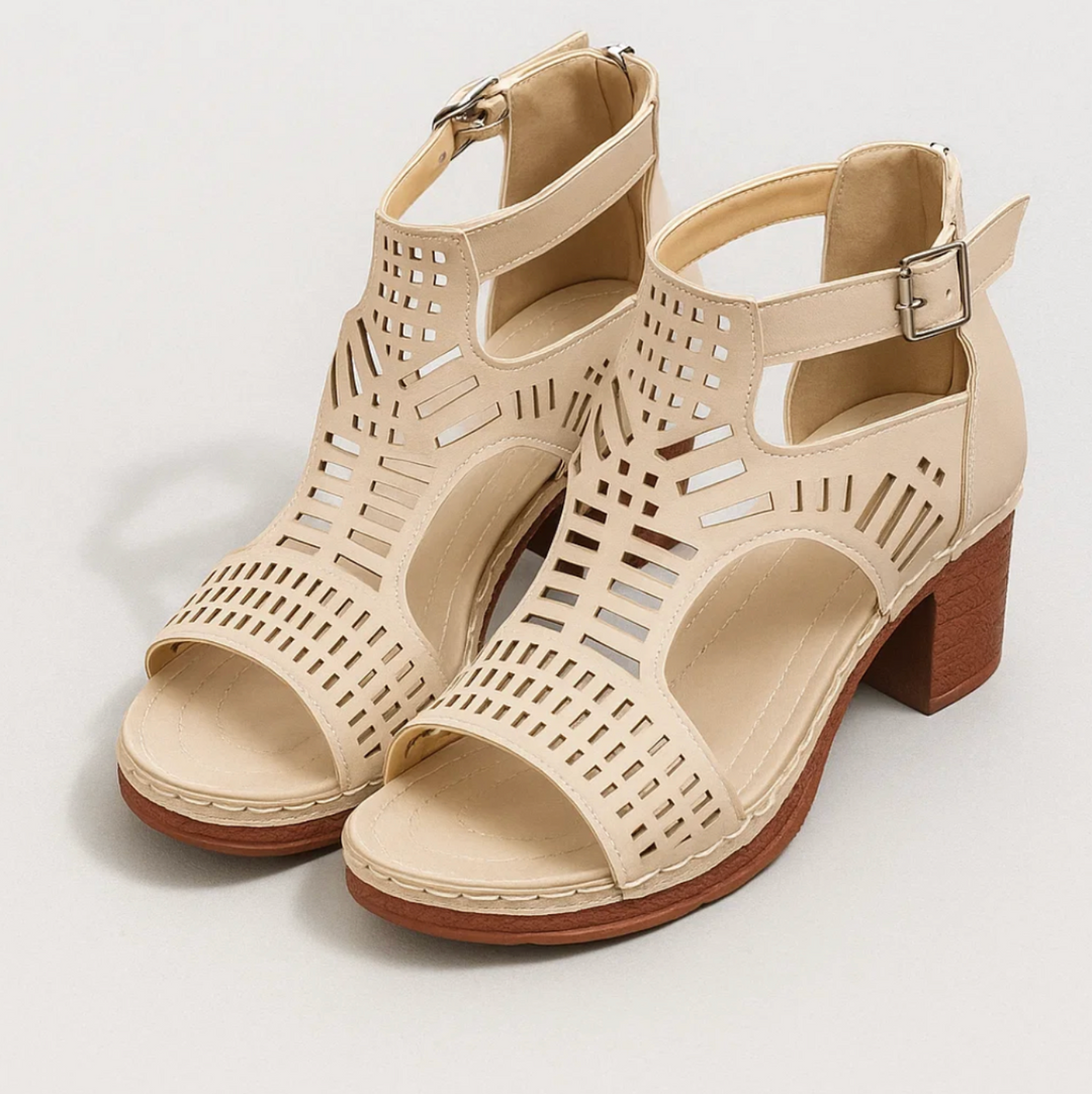 Cut-Out OrthoLuxe Sandals