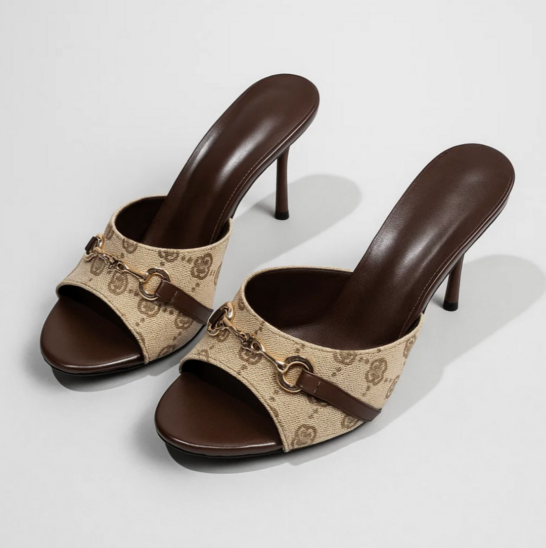 Novara | Monogram Heels