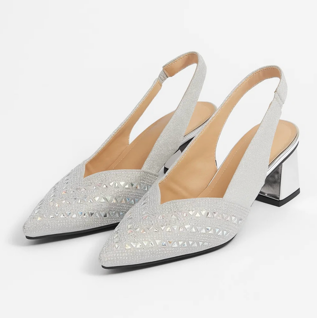 Sparkle Slingbacks