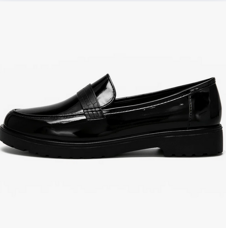 Glossy Comfort Loafers