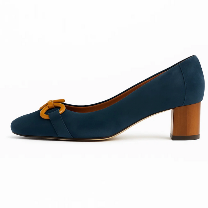 Novara | Block Heel Loafer