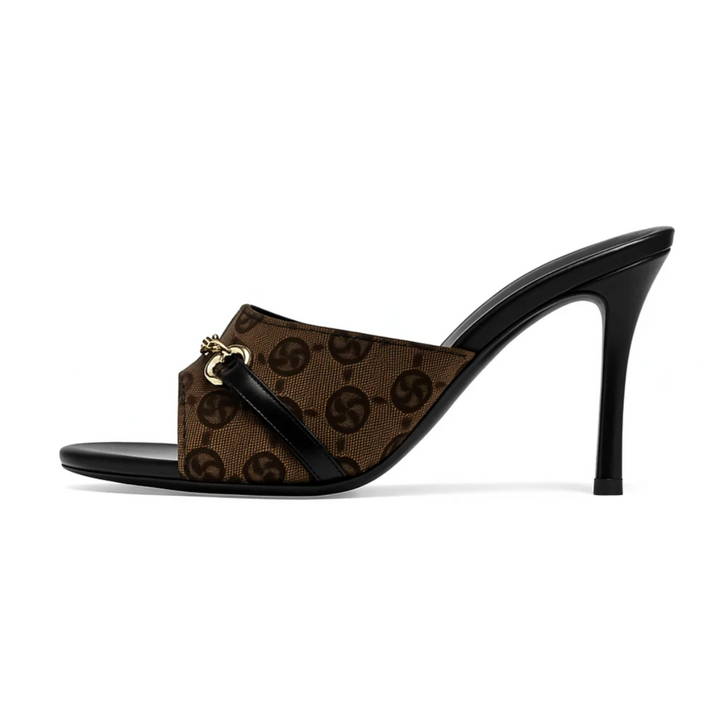 Novara | Monogram Heels