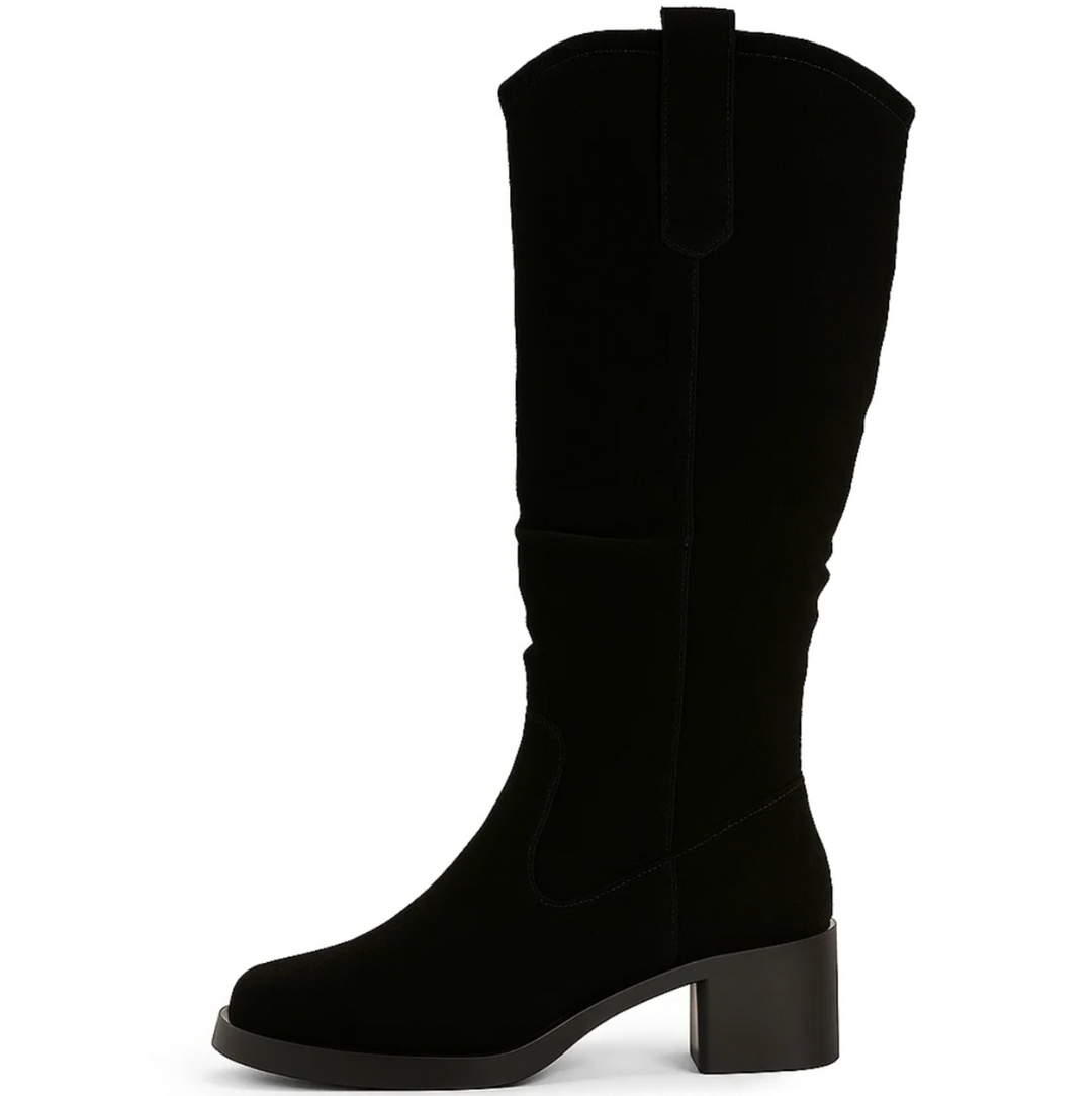 Luna Suede Mid–Boots