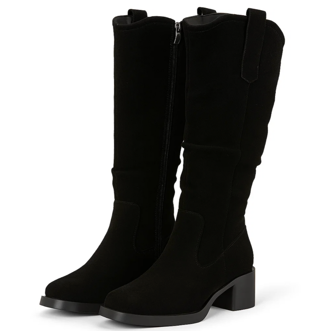 Luna Suede Mid–Boots