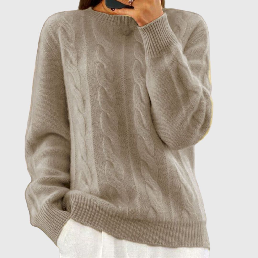 Maddie - Comfortable Knit Sweater