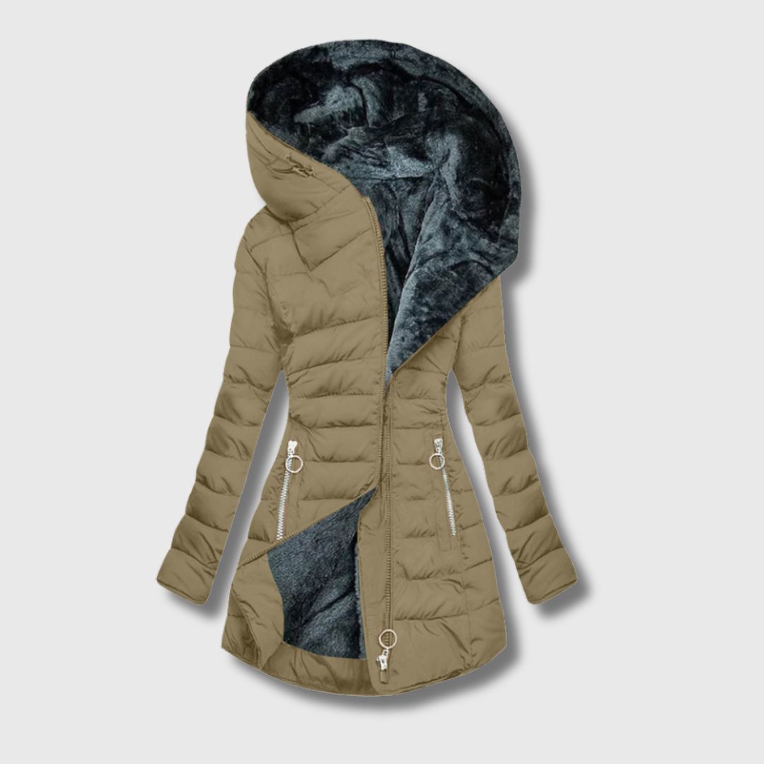Jasmine - Hooded Puffer Coat
