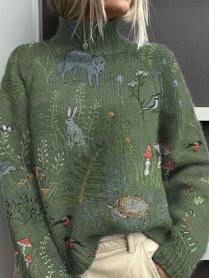Apolline | Wild Garden Embroidered Sweater
