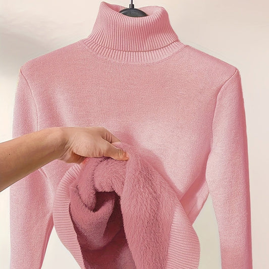 Georgiaanne- Soft Turtle Neck Pullover Jumper