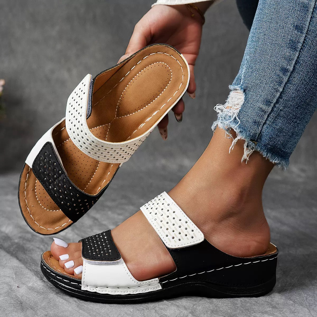 Sunniva™ | Breathable Orthopedic Slip-On Sandals