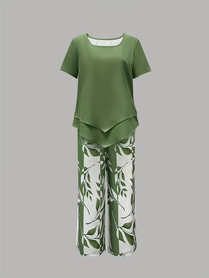 Elina™ | Botanical Two-Piece Comfort Set