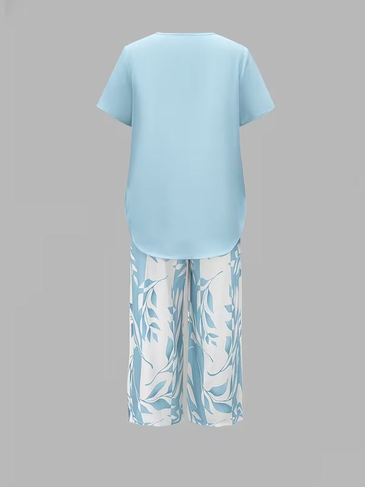 Elina™ | Botanical Two-Piece Comfort Set