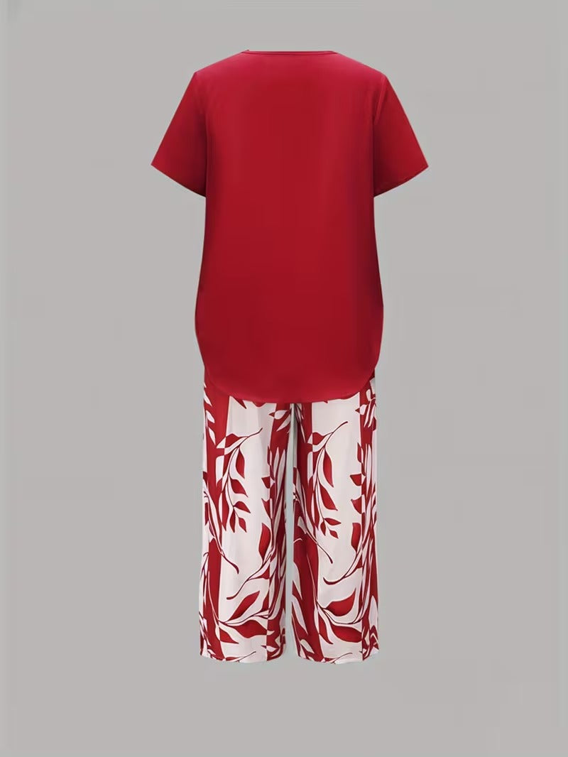 Elina™ | Botanical Two-Piece Comfort Set