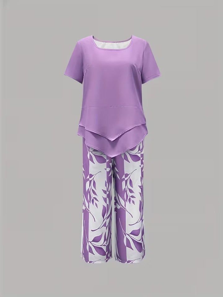 Elina™ | Botanical Two-Piece Comfort Set