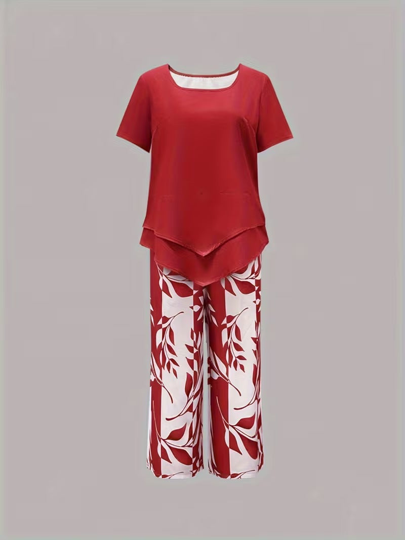 Elina™ | Botanical Two-Piece Comfort Set