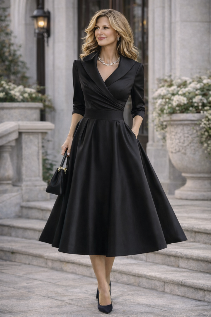 Marcelline | Elegant Midi Dress