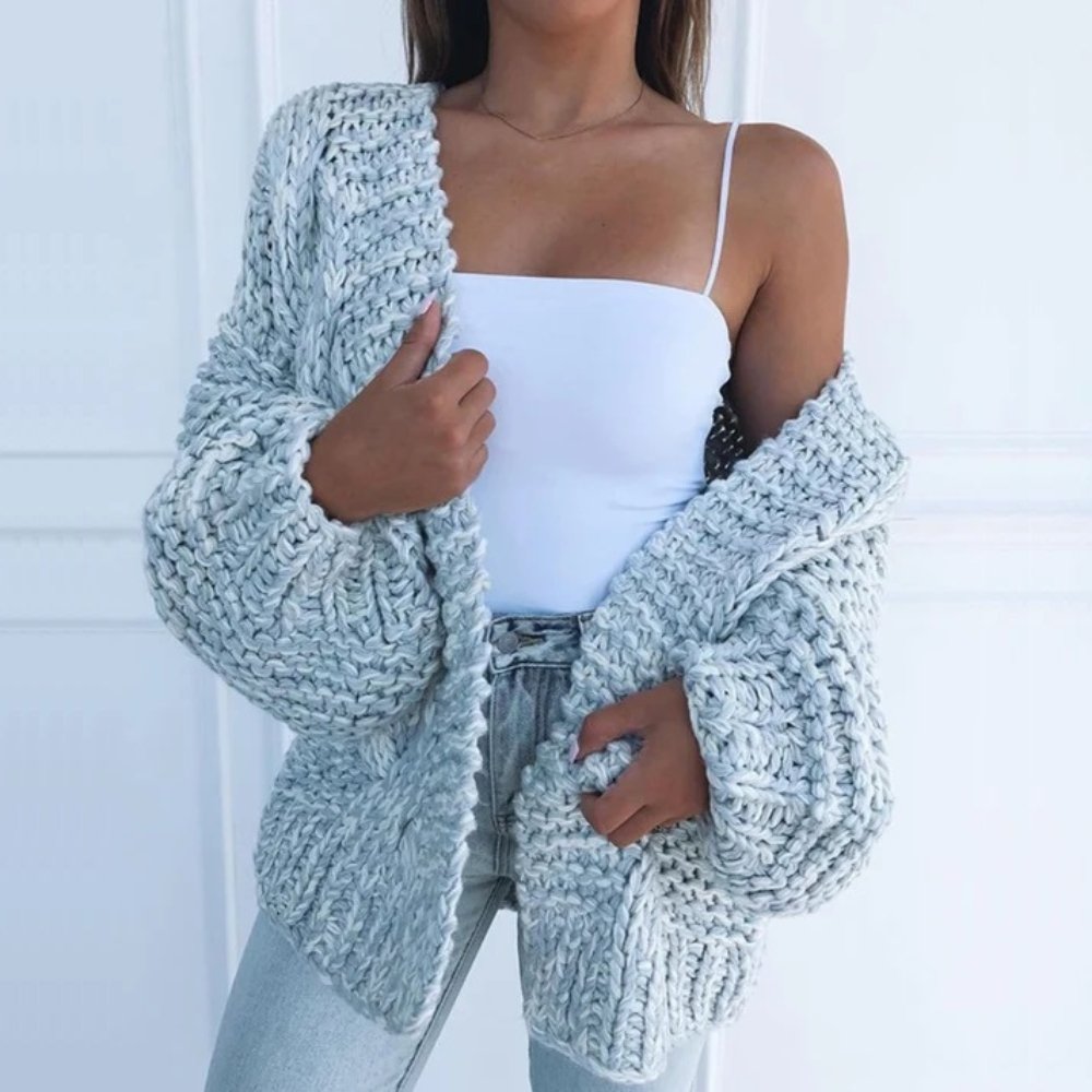 Celine™ | Chunky Knit Relaxed Cardigan