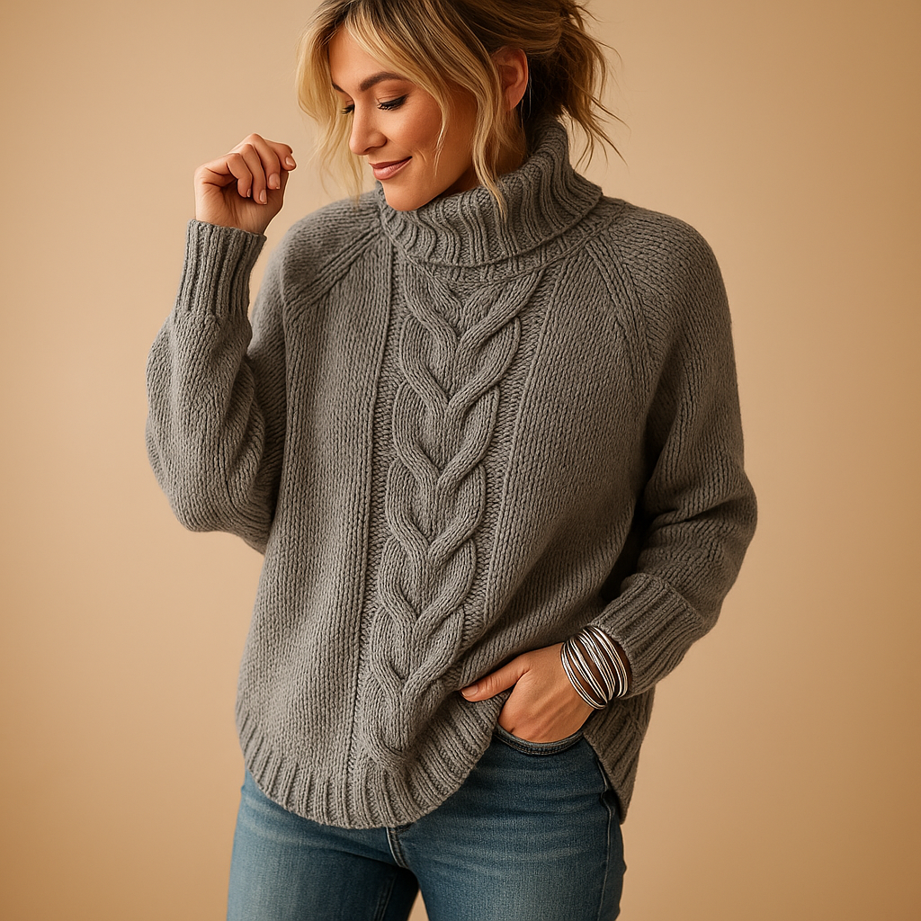 Marieke – Cozy Long Knit Sweater