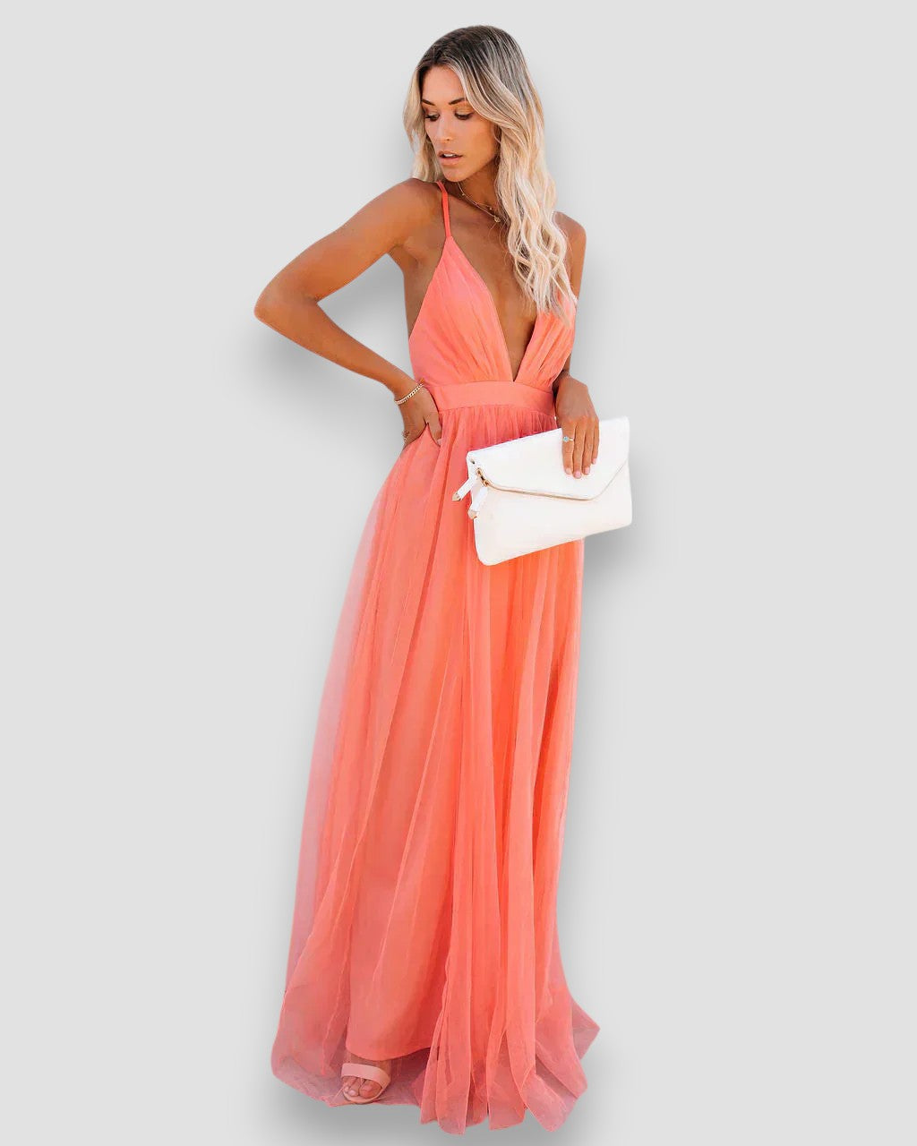 Lidia | Sleeveless Maxi Dress