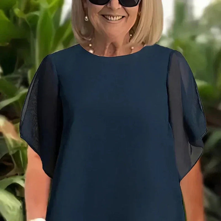 Marielle™ | Elegant Draped Palazzo Set