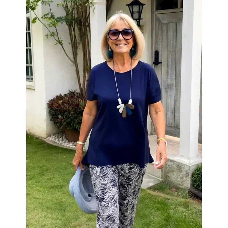 MARA - Effortless Printed Two-Piece Set