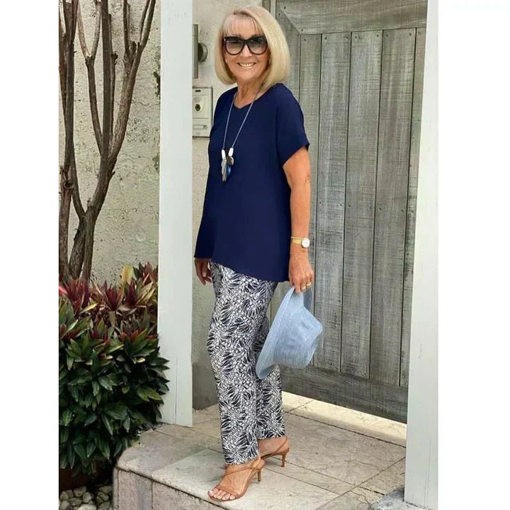 MARA - Effortless Printed Two-Piece Set